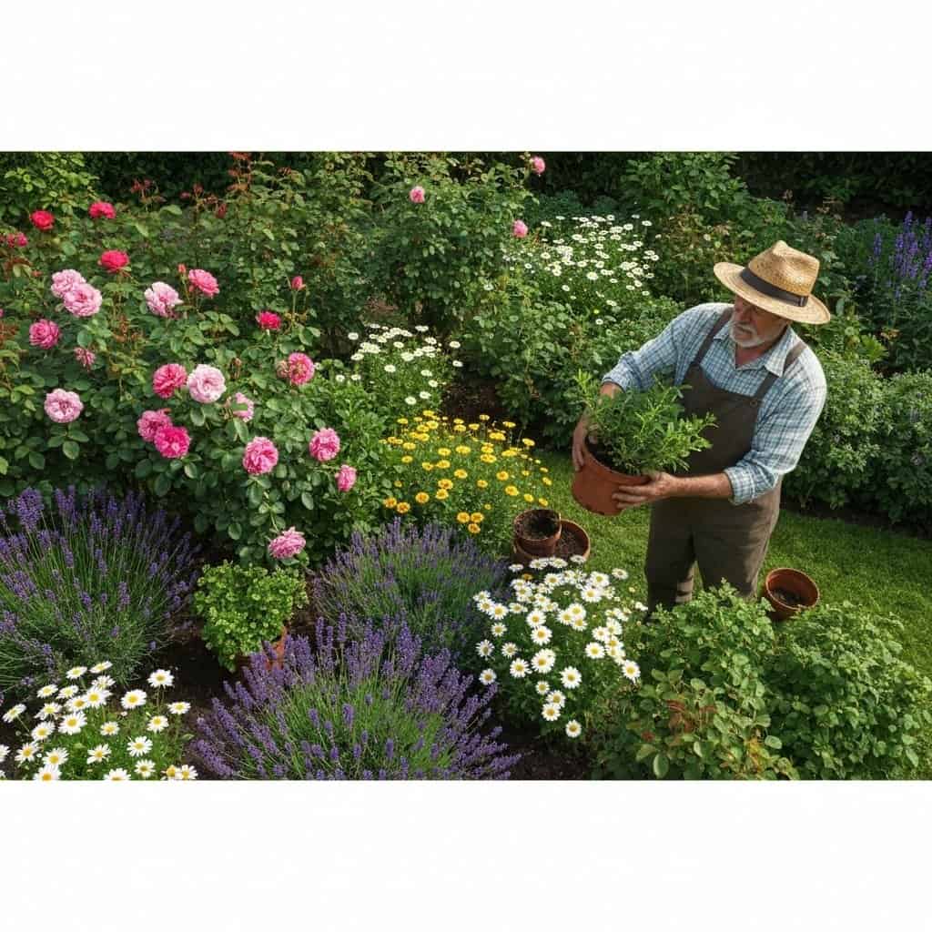 Dzielenie kęp bylin – kiedy i jak to robić, by cieszyć się pięknym ogrodem?