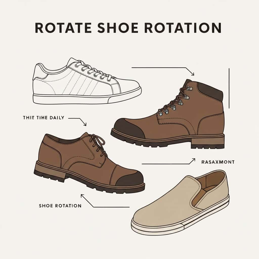 Rotacja obuwia: Sekret zdrowych stóp i stylowego wyglądu