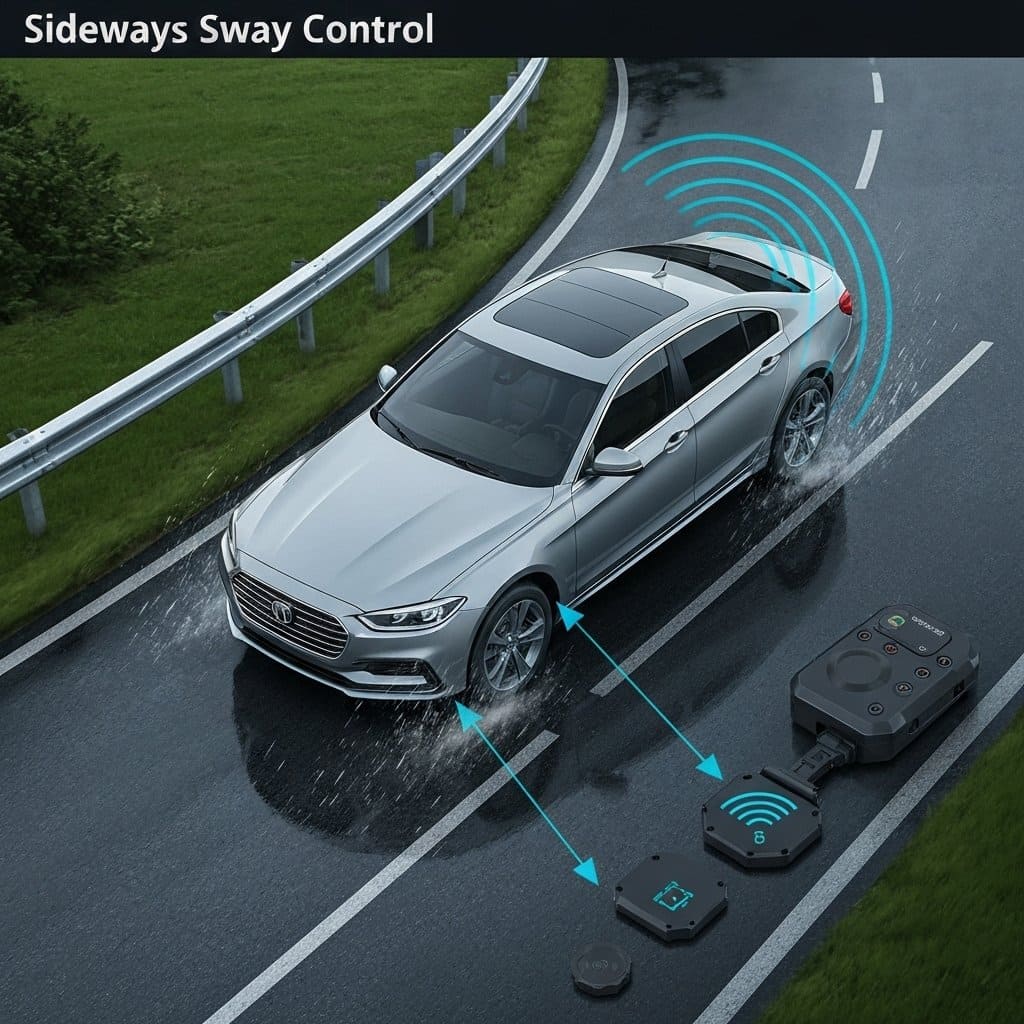 Kontrola bocznego kołysania: klucz do stabilności i bezpieczeństwa jazdy