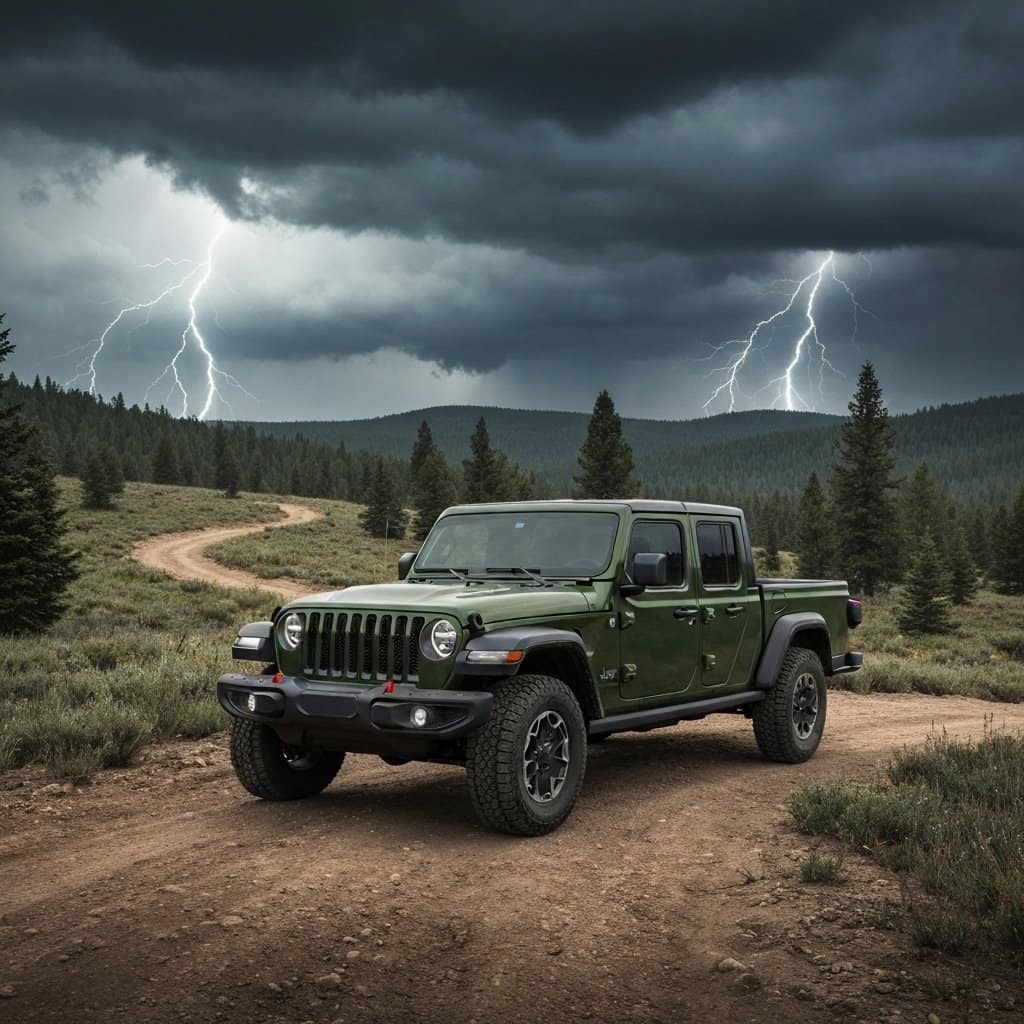 Jeep Gladiator: Potężny Pickup z Duszą Off-roadu